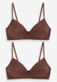 Next - 2 PACK  - Reggiseno a triangolo - brown Immagine in miniatura 1