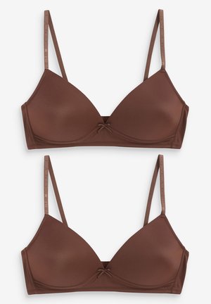 2 PACK  - Soutien-gorge triangle - brown