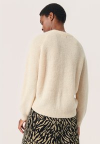 Soaked in Luxury TUESDAY RAGLAN LS - Strickpullover - sandshell