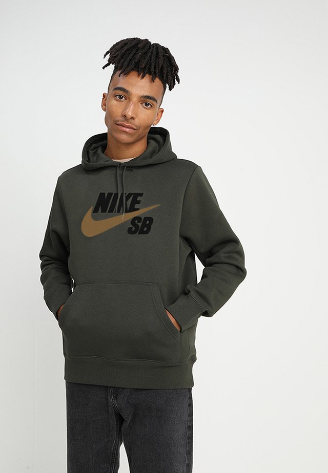 ICON HOODIE PO ESSNL UNISEX - Hoodie - sequoia/white