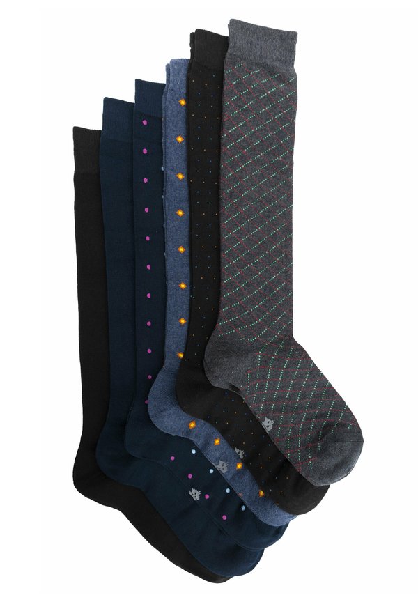 6 PACK FANCY GIFT BOX - Kniestrümpfe - pois assortment