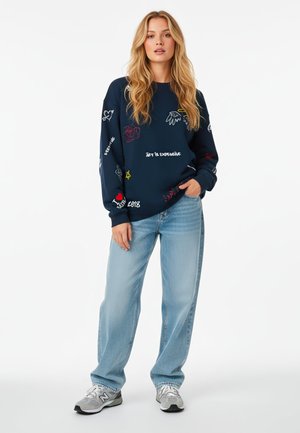 GRAFFITI UNISEX  - Sweatshirt - dark blue