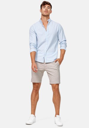 INDICODE JEANS, INDICODE JEANS SHORTS AALBORG - Short - ecru mix