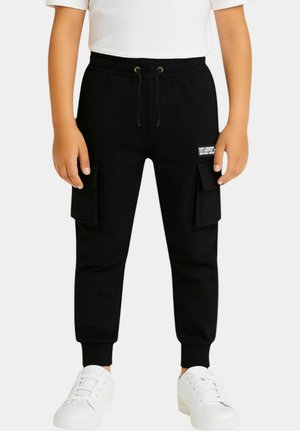 Lee Cooper, LEE COOPER - PANTALON DE JOGGING IMPRIMÉ LEE COOPER - Pantaloni sportivi - noir