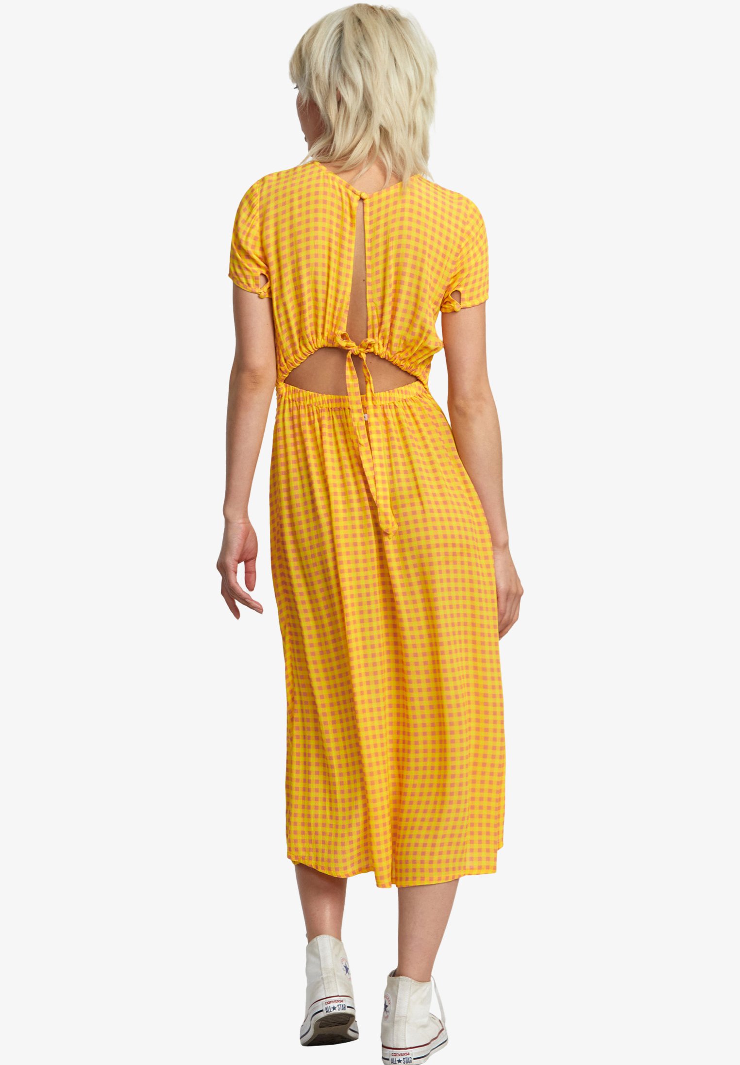 RVCA DREAMSCAPE - DE FLORES PARA - Day dress - yellow