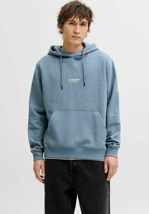 JJESOHO HOOD - Hættetrøje - blue mirage