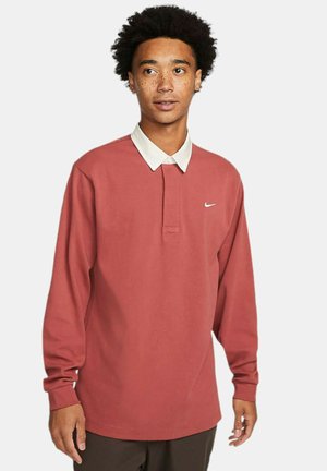 Nike Sportswear SOLO - Poloshirts - multicolor brick red