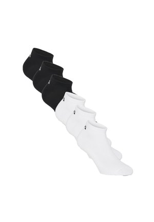 Fila, FILA INVISIBLE SOCKS 6 PACK UNISEX - Calze sportive - anthracite black