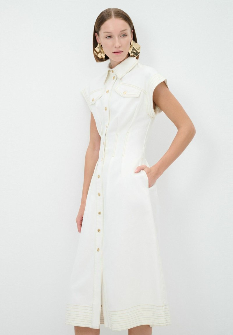 adL Robe en jean - white