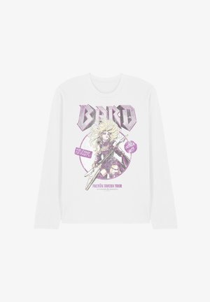 Hasbro, DUNGEONS DRAGONS BARD GLAM ROCK TOUR - Long sleeved top - white
