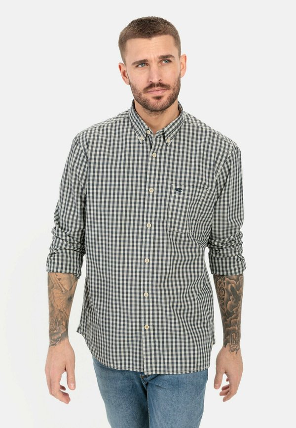 MIT KAROMUSTER - Hemd