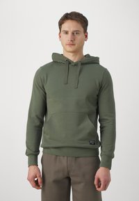 Björn Borg CENTRE HOODIE - Mikina s kapucňou - beetle