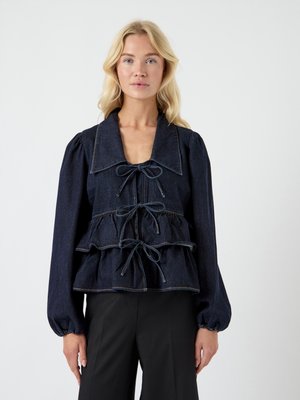 YAS YASCELINA TIE  - Palaidinė - dark blue denim