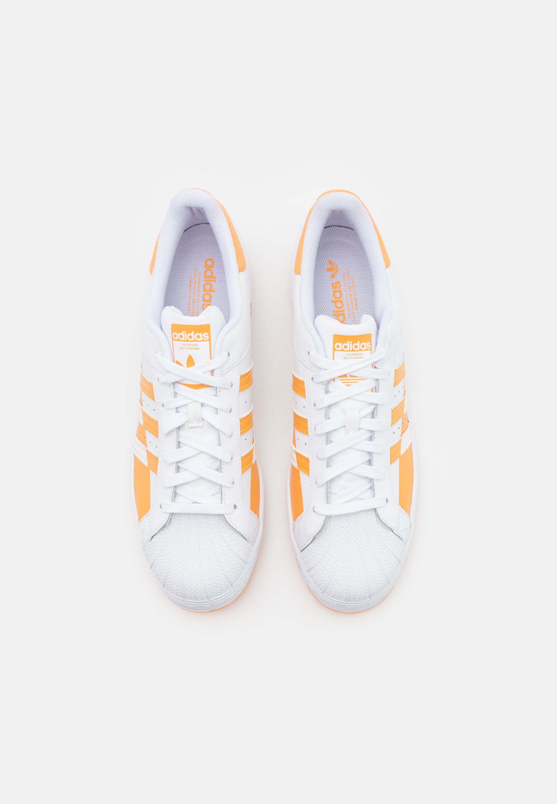 adidas super star orange