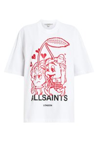 AllSaints BREAKUP ETTA - T-shirts print - white