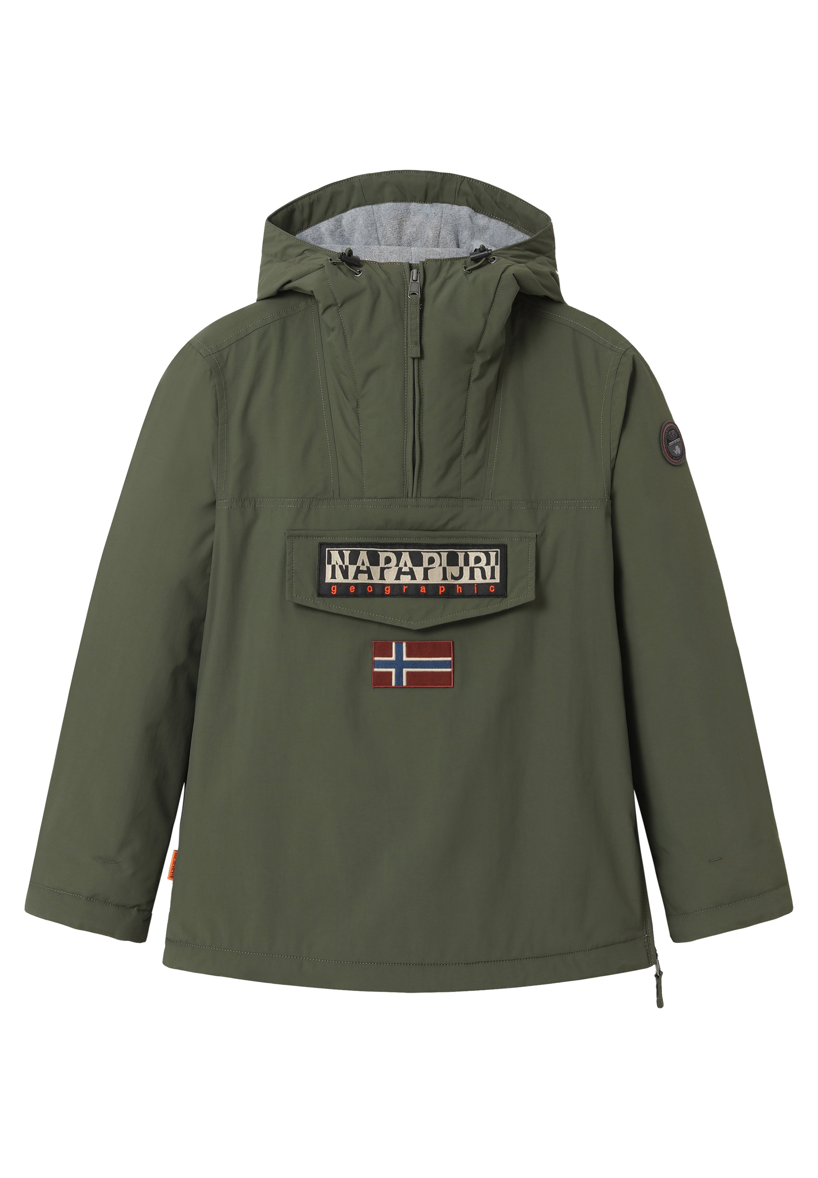 green napapijri jacket
