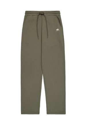 Alpha Industries, BASIC JOGGER STRAIGHT LEG SL - Tracksuit bottoms - dark olive