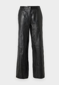 SLFMAUDE PANT - Skinnbyxor - black