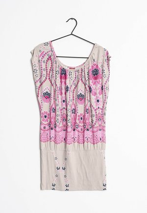 Mango Robe en jersey - beige