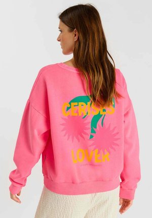 PIRAYA - Sweatshirt - pink fluo