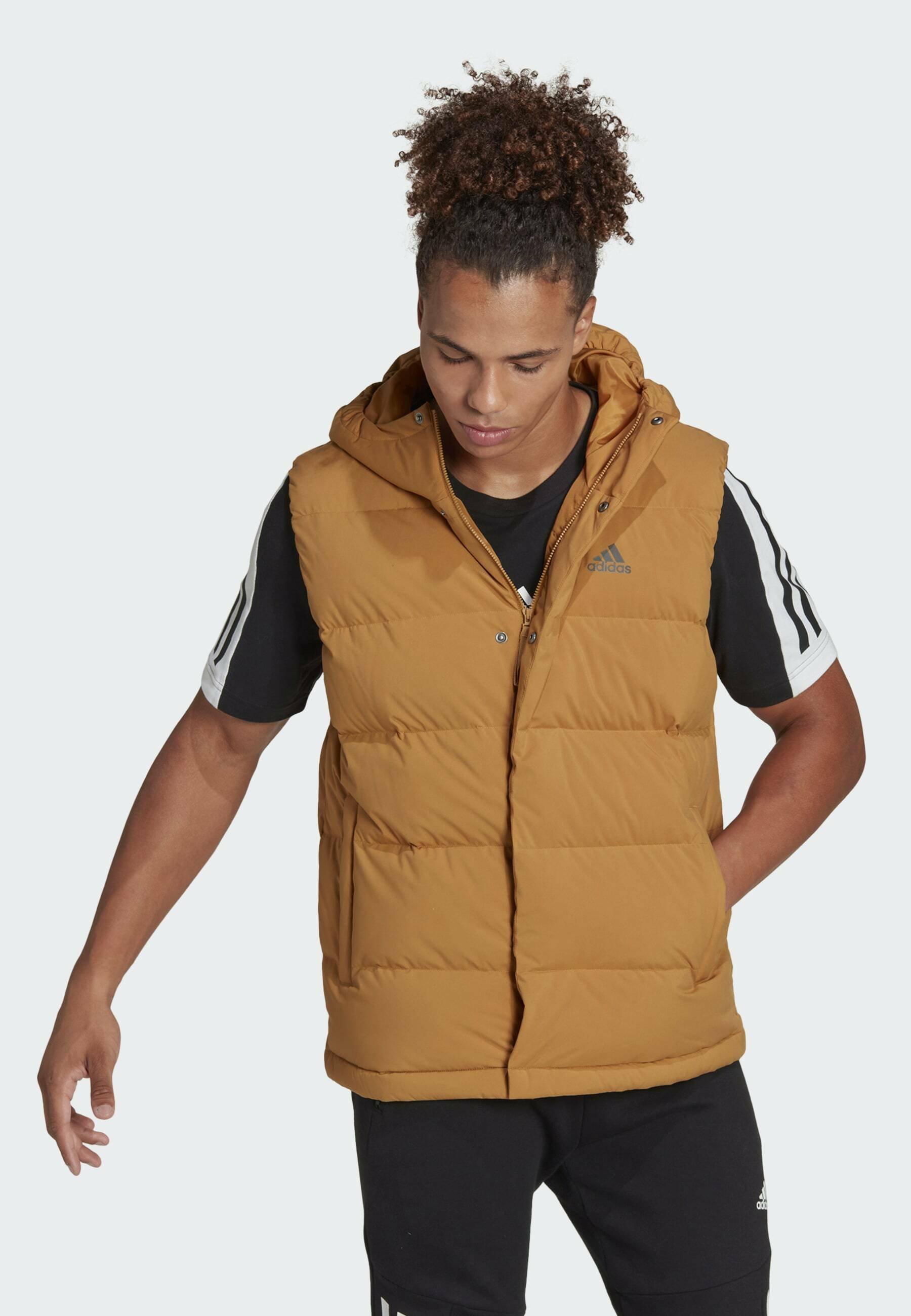 adidas weste braun