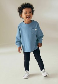 Next SET REGULAR FIT - Mikina - blue