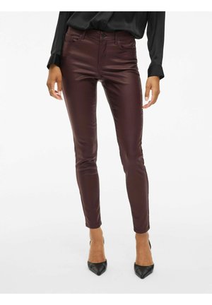 SLIM-FIT VISARAH BESCHICHTETE - Broek - winetasting