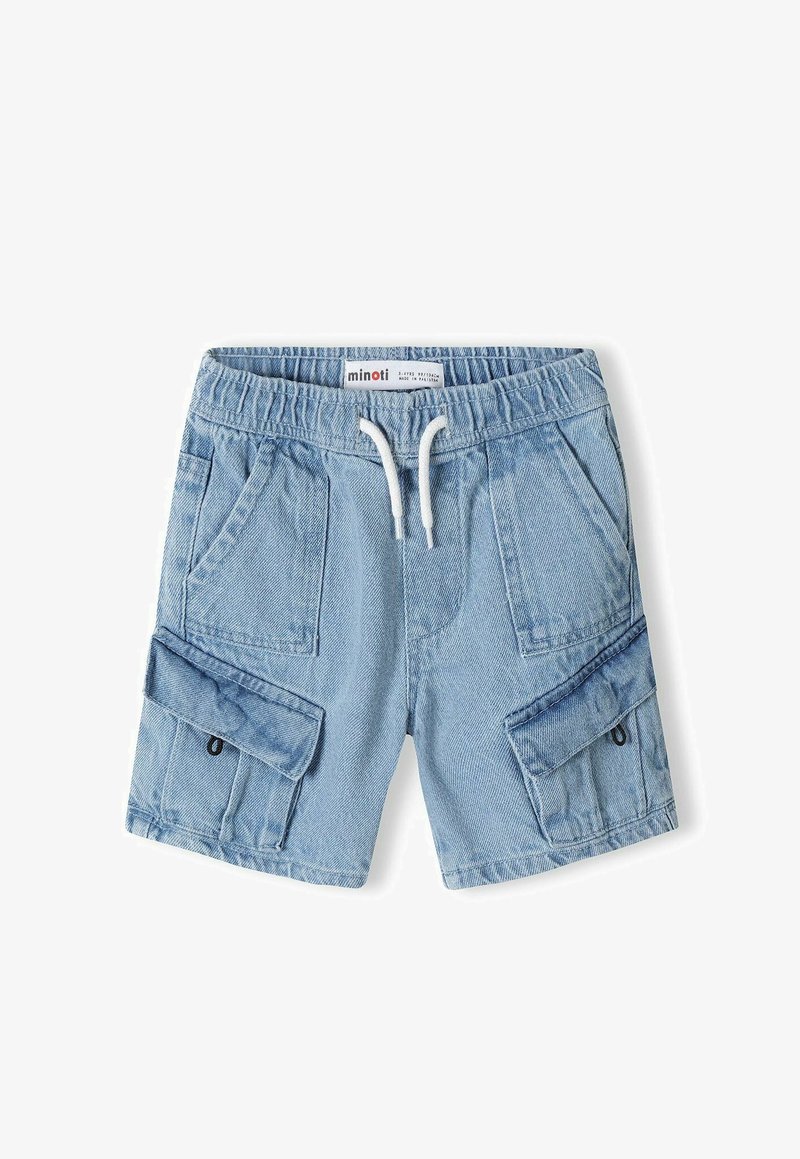 MINOTI ELASTICATED WAIST Jeans Shorts Light Blue Denim light blue minoti-elasticated-waist-jeans-shorts-light-blue-denim-light-blue