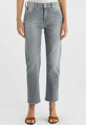 DROITE 400/17 MOM , 7/8ÈME - Straight leg jeans - gris