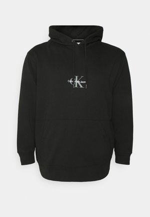 Felpa con cappuccio - black