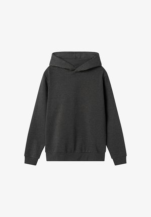 RELAXED FIT - Pulover s kapuco - dark grey melange