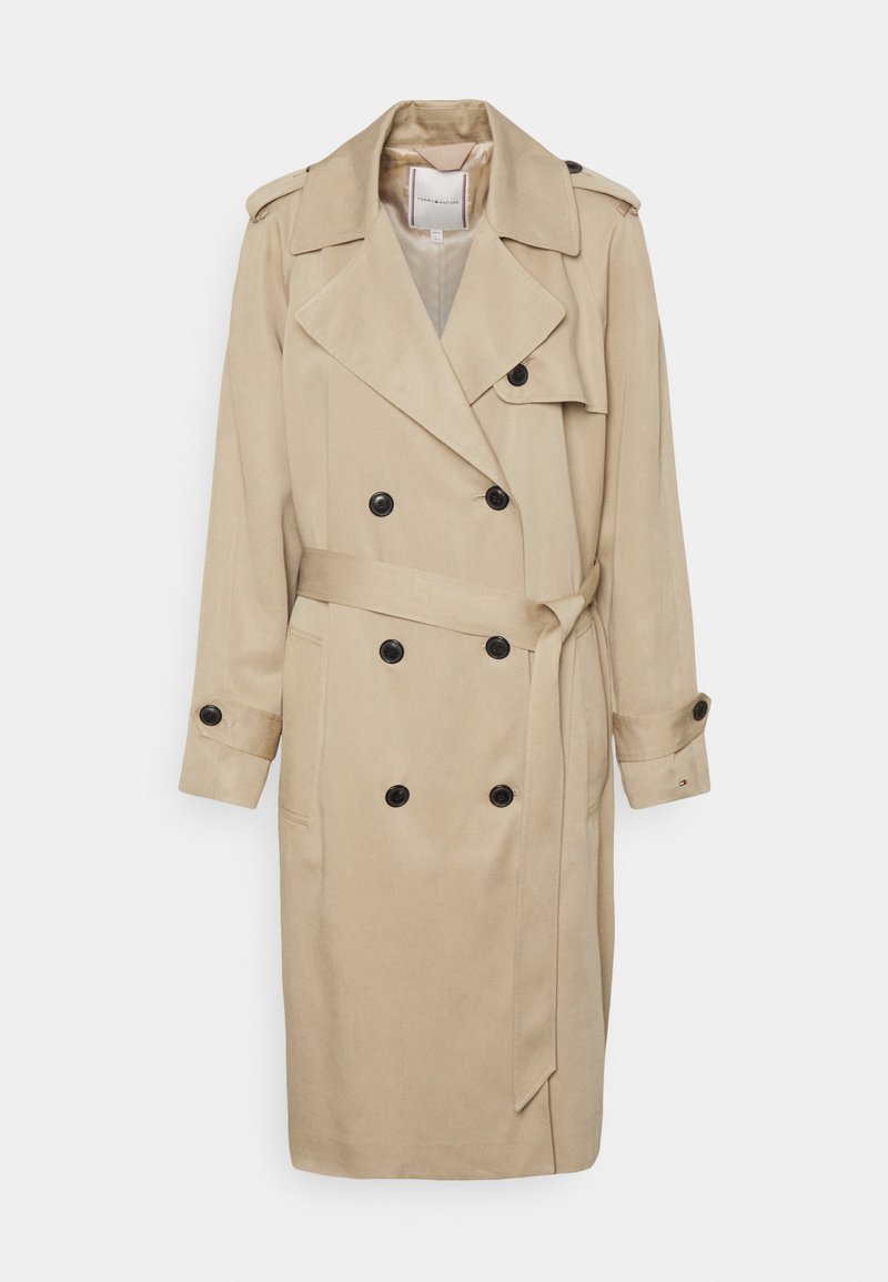 rulle Til meditation Villig Tommy Hilfiger Trenchcoat - beige - Zalando.de