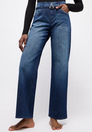 Angels LIZ MIT GÜRTEL - Flared Jeans - blue used