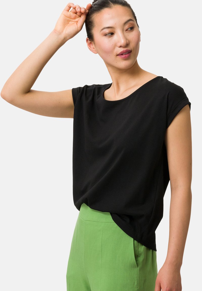 Zuelements Black Micro Modal Women T-Shirt main image 1
