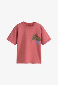 Neselectat, berry red washed