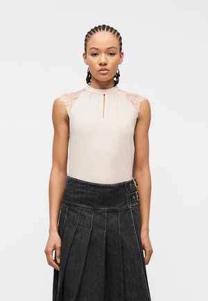 VMMILLA TEE - Blúzka - pumice stone