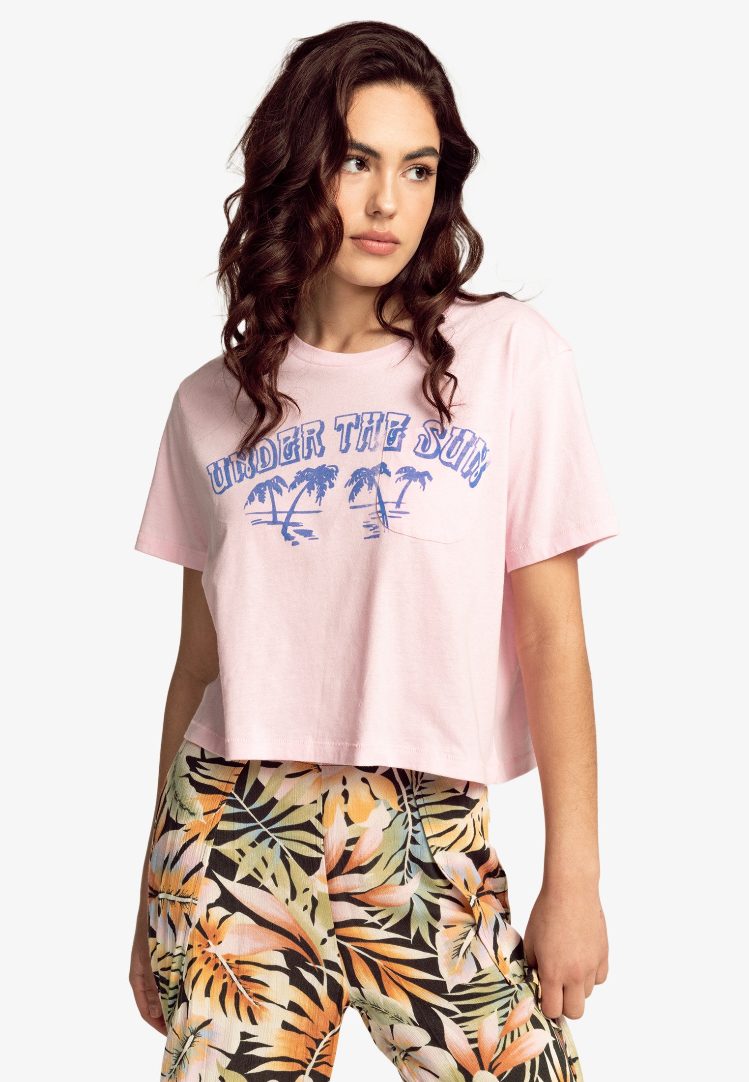 Billabong BMANCHES COURTES - Camiseta estampada - pink lady/rosa -  Zalando.es