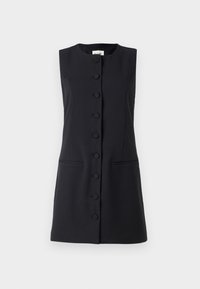 The A&F Mara High-Neck Vest Mini Dress - Day dress - black beauty