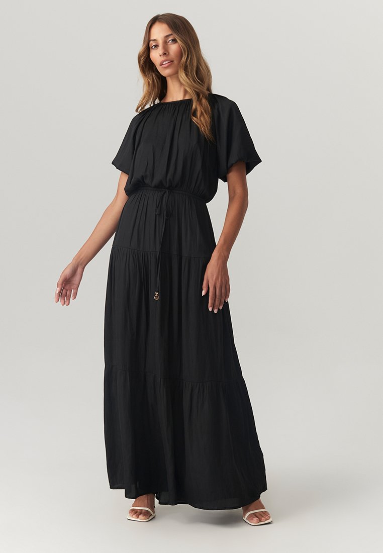 THE FATED MILLY TIERED - Maxi šaty - black