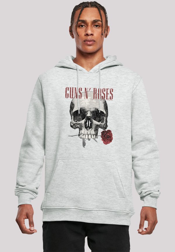 GUNS 'N' ROSES FLOWER SKULL ROCK MUSIK BAND - Kapuzenpullover