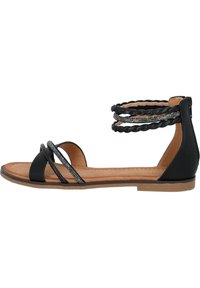 CHRITINA - Riemensandalette - schwarz