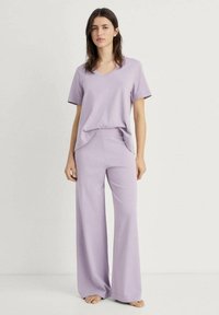 Mango T-shirts basic - purple