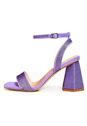 Sandalen met hoge hak - lilac