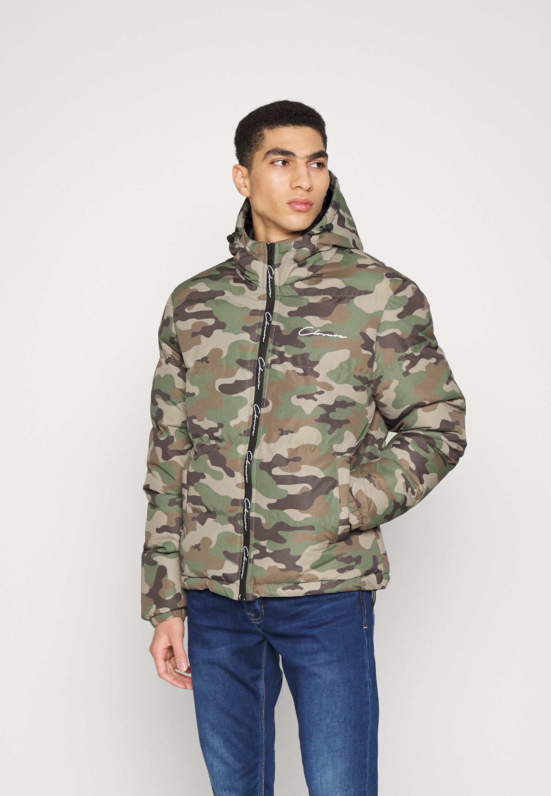 winter jacket camo