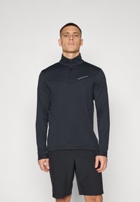Peak Performance - CHASE HALF ZIP - Long sleeved top - black Thumbnail Image 1
