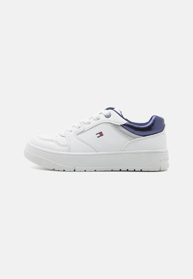 Tommy Hilfiger NATHAN UNISEX - Sneaker low - white/blue