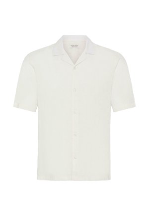 Casual Friday, CFSAUBY LINEN-MIX - Pluus - snow white