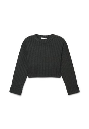 Terranova, MAGLIA TINTA UNITA - Maglione - nero melange