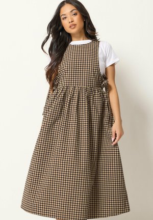 Pixie Girl, PETITE MIDI DRESSES - Vestito casual - brown