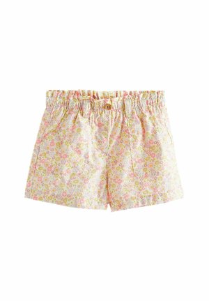 PULL-ON - REGULAR FIT - Šorti - pink floral print